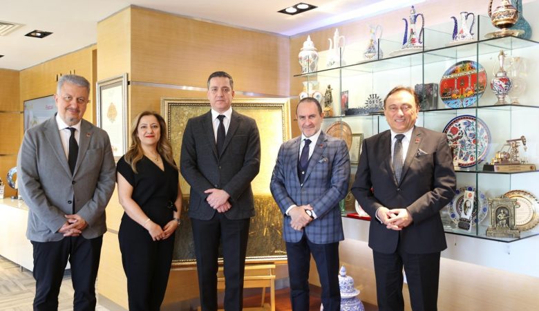 TBB Başkanı Av. R. Erinç Sağkan’ı Ziyaret Ettik